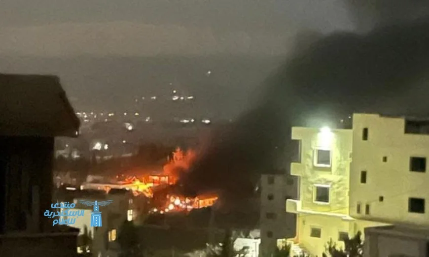 استشهاد مدني وإصابة آخر جراء غارة جوية إسرائيلية على جنوبي لبنان