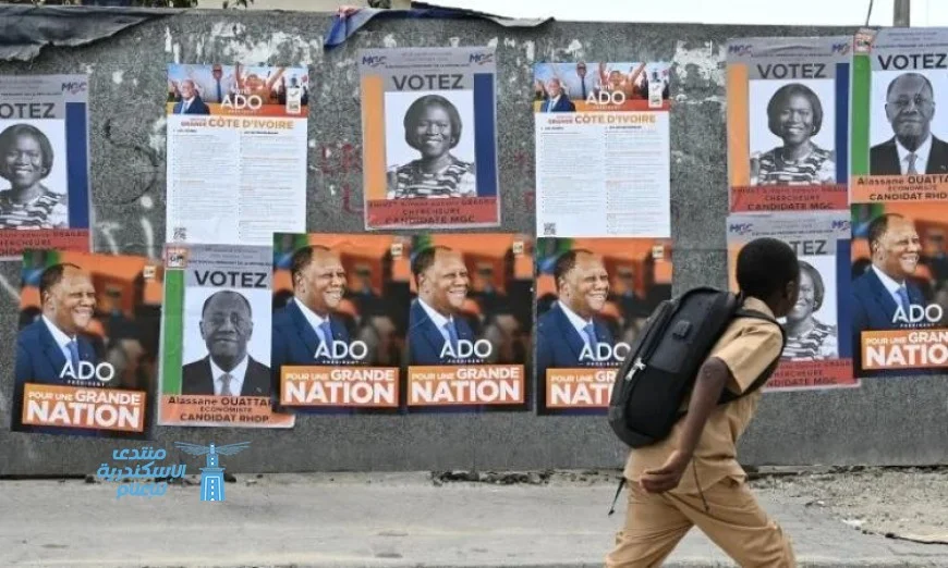 الانتخابات الرئاسية في كوت ديفوار تبدأ بتنافس قوي بين خمسة مرشحين