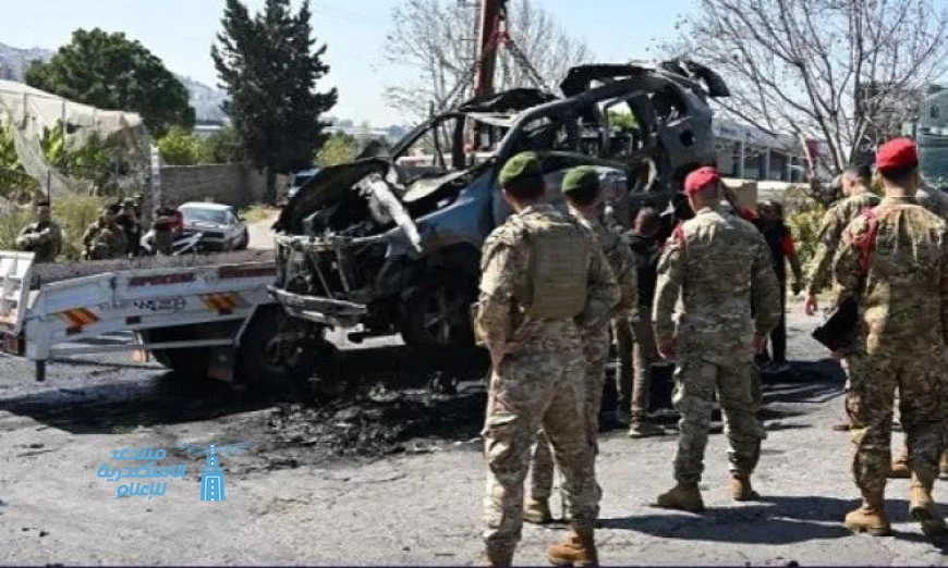 ارتفاع عدد الضحايا في قصف إسرائيلي على النبطية بجنوب لبنان حيث استشهد شخصان وأصيب آخرون