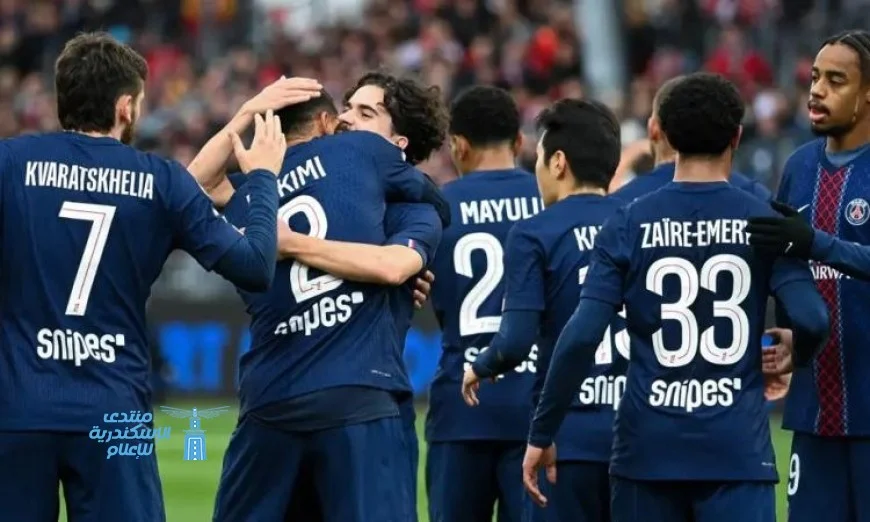 باريس سان جيرمان يتحدى لوريان غدا في مباراة مثيرة بالدوري الفرنسي