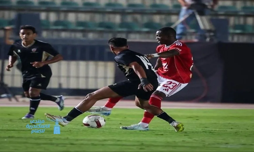 الأهلي يحقق التعادل أمام بتروجيت بهدف لكل فريق في الدوري الممتاز