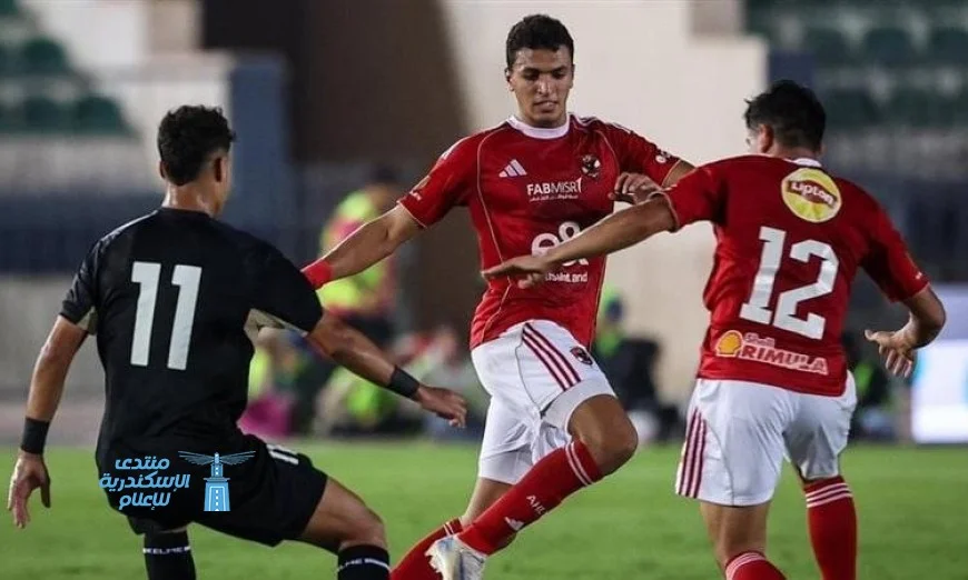 جراديشار يسجل هدف التعادل للأهلي في مواجهة بتروجيت