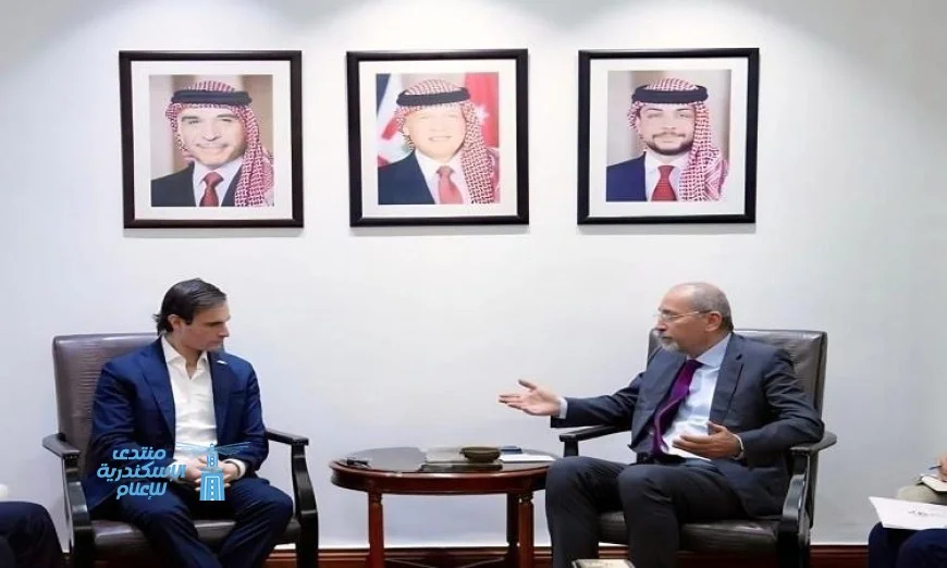 الصفدي يلتقي مسؤول أمريكي لبحث الأوضاع في غزة وتعزيز التعاون الثنائي