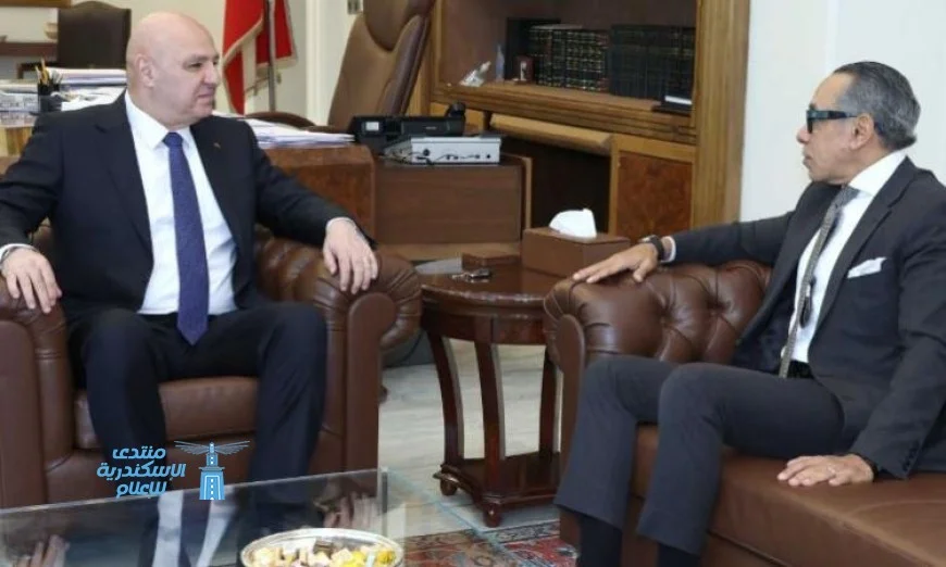 سفير مصر في بيروت يجتمع مع رئيس الجمهورية ورئيس الحكومة اللبنانية لتعزيز العلاقات الثنائية