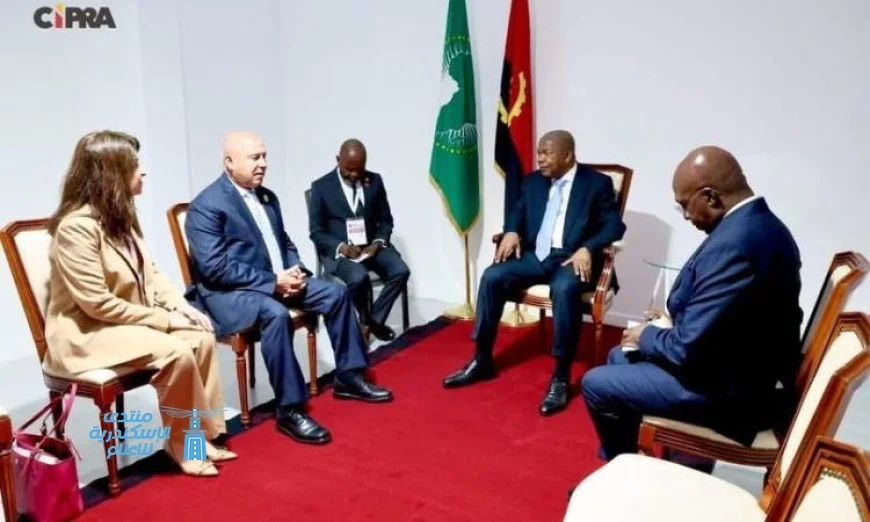 رئيس أنجولا يتلقى وزير الصناعة لبحث تعزيز التعاون المصري الإفريقي