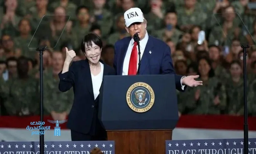 ترامب يزور القوات الأمريكية في قاعدة يوكوسوكا البحرية باليابان