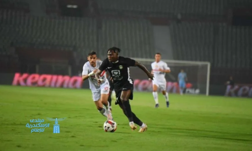 شوط أول مثير ينتهي بالتعادل بين الزمالك والبنك الأهلي