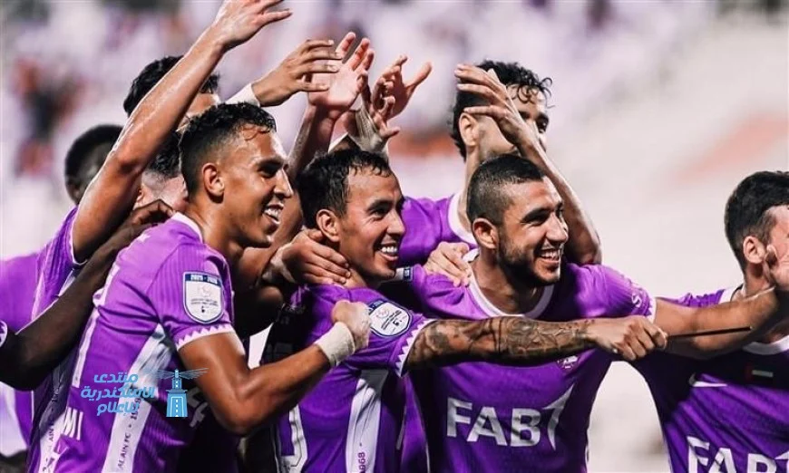 العين يتألق ضد عجمان بثلاثية ورامي ربيعة يبرز في الدفاع