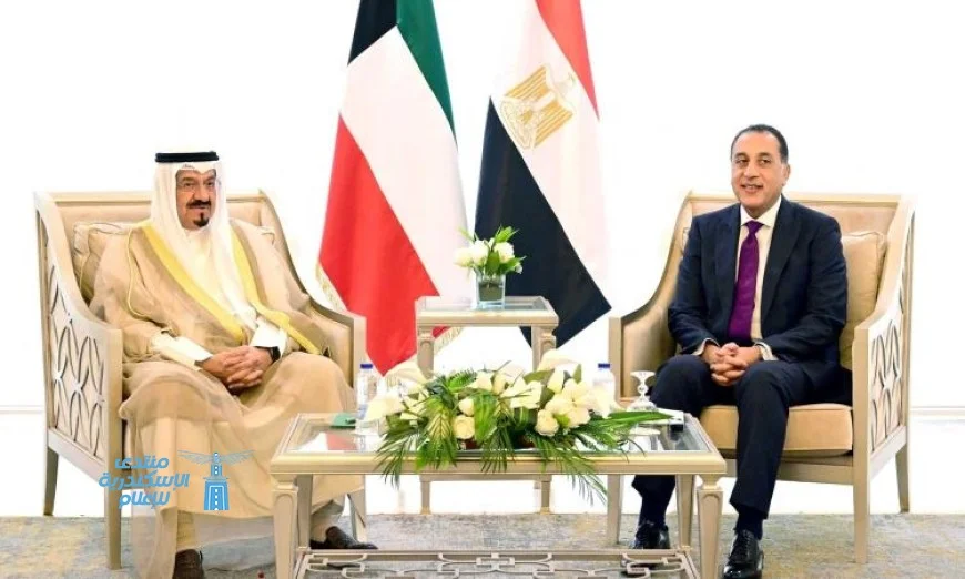 رئيسا وزراء مصر والكويت يجتمعان لبحث تعزيز التعاون ومناقشة القضايا المشتركة