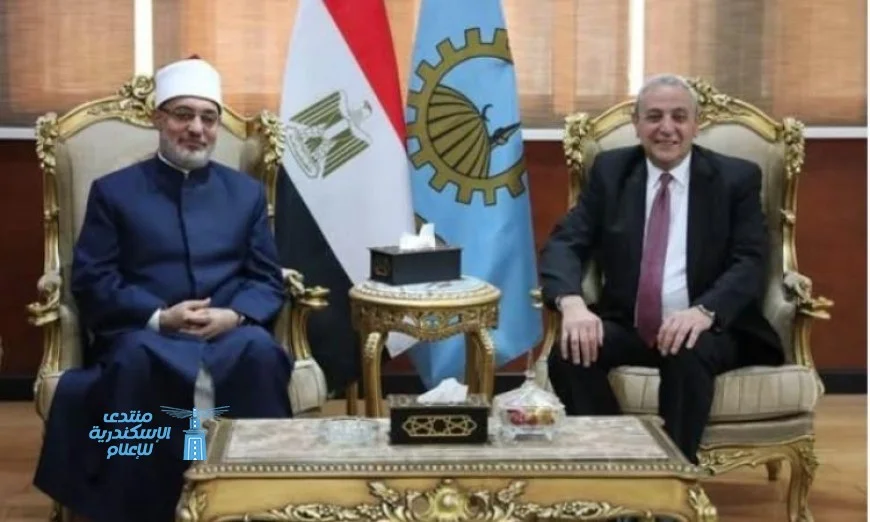 مفتي الجمهورية ومحافظ الغربية يتناقشان حول تعزيز أوجه التعاون المشترك