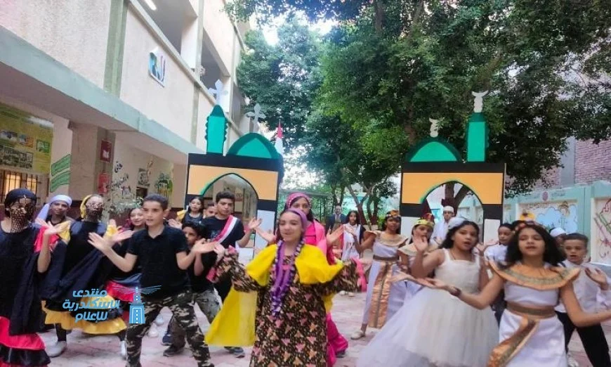 احتفالات مدارس أسيوط بمناسبة افتتاح المتحف الكبير تقدم عروض فنية وتراثية مميزة