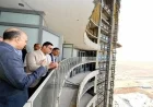 وزير الإسكان يراقب تقدم تنفيذ أبراج الداون تاون في مدينة العلمين الجديدة