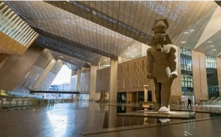 وزارة السياحة والآثار تكثف استعداداتها لافتتاح المتحف الجديد غداً