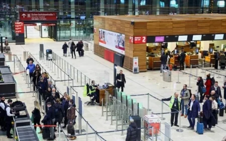 تعليق حركة الطيران في مطار برلين نتيجة تحليق طائرات مسيرة