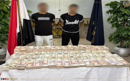 القبض على شخصين متورطين في سرقة أموال من شركة نقل Cash