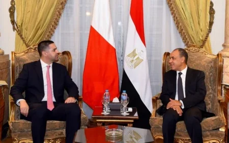 صور وزير الخارجية يعبر عن فخر مصر بعلاقاتها المتميزة مع مالطا