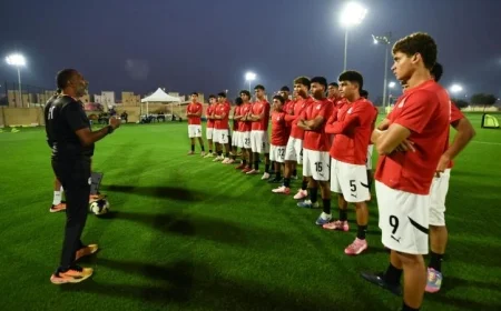 فيفا يعلن تشكيل منتخب مصر تحت 17 عاما للمشاركة في كأس العالم