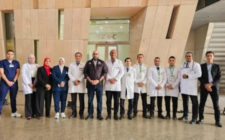 وزير الصحة يشرف على تنفيذ خطة التأمين الطبي خلال احتفالية افتتاح المتحف الكبير