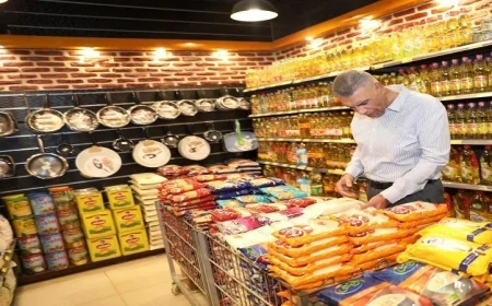 محافظ أسوان يقوم بجولات ميدانية مفاجئة لضبط الأسعار في الأسواق
