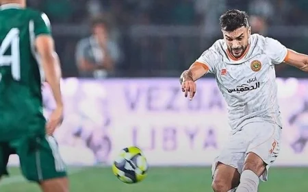 نهضة بركان يؤكد تأهله الإفريقي بفوز ساحق على أهلي طرابلس بهدفين بقيادة البدري