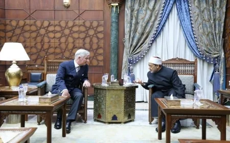 شيخ الأزهر يستقبل ملك بلجيكا لتعزيز حوار الأديان وتعميق العلاقات الثقافية