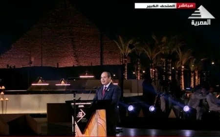 حزب الجبهة الوطنية يحتفل بافتتاح المتحف المصري الكبير ويعزز التراث الثقافي