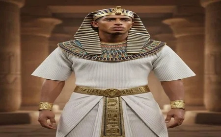 جود بيلينجهام يتألق بزي فرعوني ويجذب أنظار المصريين عبر صفحته الرسمية