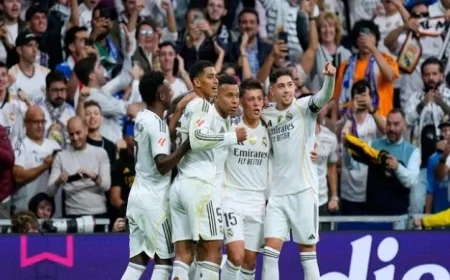 ريال مدريد يعزز صدارته في الليجا بفوز ساحق على فالنسيا برباعية