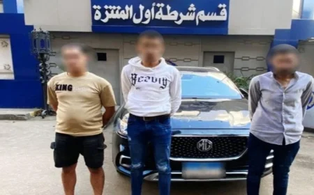 تفاصيل مثيرة حول استيلاء شابين على سيارة مؤجرة في الإسكندرية ونجاح الشرطة في القبض عليهما