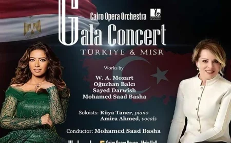 استمتع بأمسية موسيقية ساحرة مع أوركسترا الأوبرا تجمع بين الأغاني المصرية والبيانو التركي والمؤلفات العالمية على المسرح الكبير