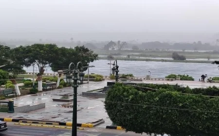 محافظة المنيا تعلن حالة الاستعداد القصوى لمواجهة التقلبات الجوية المتوقعة