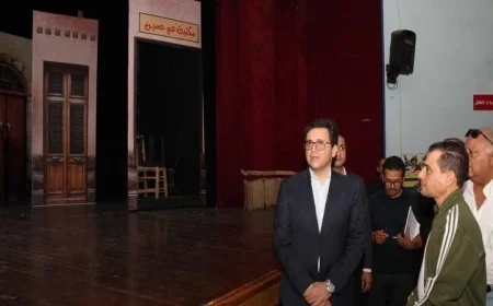 وزير الثقافة يتفقد المسرح القومي للطفل ويشدد على أهمية تطوير العروض الفنية بالصورة