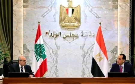 مدبولي وسلام يقودان اجتماع اللجنة العليا المشتركة لمناقشة أطر التعاون المشترك