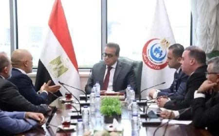 وزير الصحة يلتقي اتصالات مصر لتعزيز تطوير المنظومة الصحية الرقمية