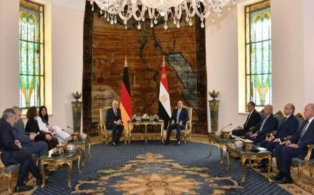 الرئيس السيسي يثني على حضور نظيره الألماني في افتتاح المتحف الجديد