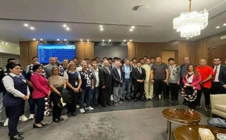 وزير الشباب والرياضة يكرم منتخب ناشئي اليد بعد حصوله على لقب الوصيف في بطولة العالم