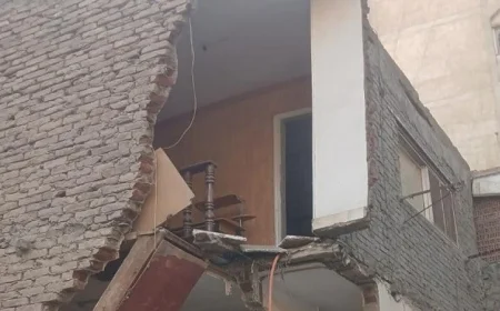 محافظ القاهرة يأمر بتقديم الدعم والإغاثة للمصابين في انهيار جزئي لمبنى الفلكي