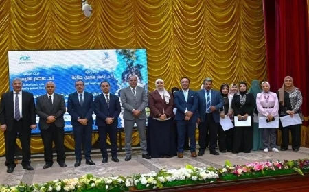 جامعة الفيوم تطلق النسخة الجديدة من موقعها الإلكتروني بتصميم مبتكر ومميزات جديدة