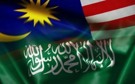 ملك ماليزيا يبدأ زيارة رسمية تاريخية إلى السعودية