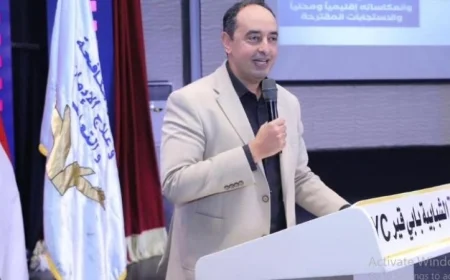 عمرو عثمان يحضر حفلة ختام معسكر قوتنا في شبابنا بالتعاون مع وزارة الشباب