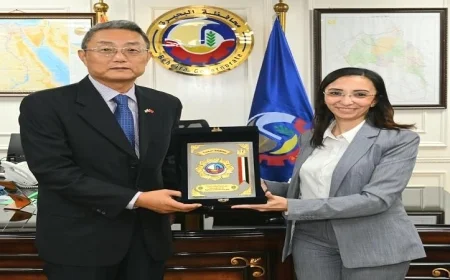 محافظ البحيرة تستقبل القنصل العام الصيني لتعزيز آفاق التعاون المشترك