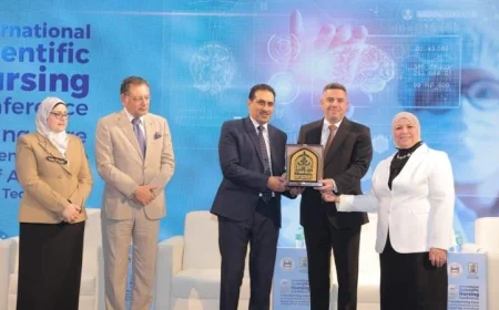 مؤتمر تمريض القاهرة يتوج نجاحاته في التميز التمريضي بعصر الذكاء الاصطناعي