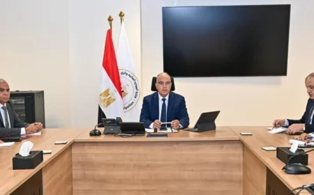 سويلم يراقب حالة الري في الفيوم ويستعرض نتائج موسم احتياجات المياه القصوى