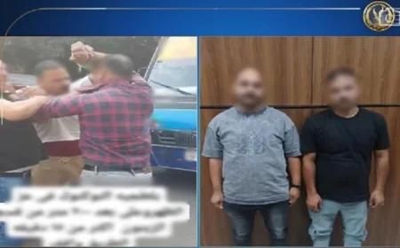 اشتباك عنيف بين سائقين في القاهرة بسبب خلاف على أولوية المرور في أحد الشوارع