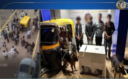 القبض على 3 متهمين بالتعدي على سائق توك توك في حادثة مثيرة