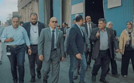 مصلحة الجمارك تفتتح أول مركز لتداول وتوزيع البضائع في ميناء الأدبية بالسويس لتعزيز التجارة البحرية