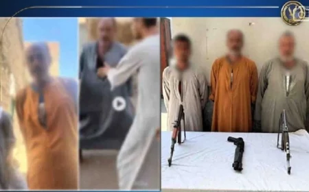 إلقاء القبض على 5 أشخاص اعتدوا على بعضهم بالضرب باستخدام أسلحة نارية