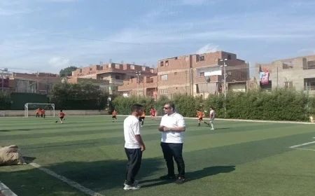 وكيل وزارة الشباب والرياضة بالقليوبية يزور مراكز الشباب لتعزيز الأنشطة الرياضية والاجتماعية