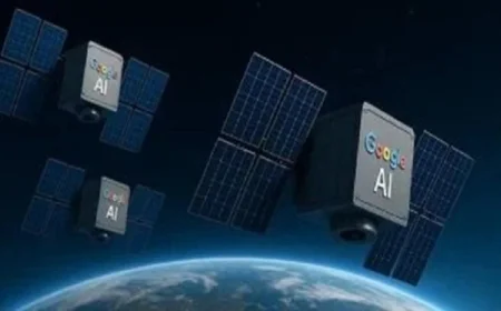 جوجل تستثمر في الفضاء لمعالجة أزمة الطاقة في تقنيات الذكاء الاصطناعي