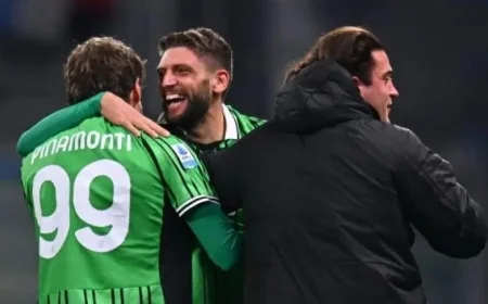 جنوى يحقق أول انتصاراته هذا الموسم بفوز مثير على ساسولو 2-1